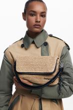 Basttasche Desigual Venecia 3.0 Raffia natural crossover