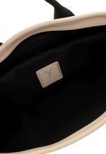 urbaner Rucksack Suri Frey Sports Beige Cutouts abstrakter Look nachhaltig