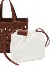 Desigual Handtasche cognac Maki Beutel Drawstring Valdivia