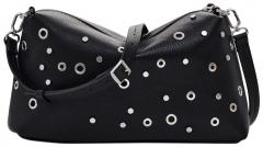 Handtasche Desigual Rebel Nieten schwarz rockig