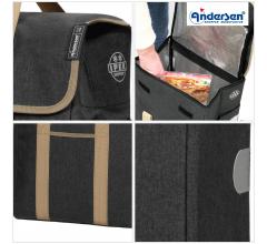 Treppensteiger Scala Shopper mit Kühltasche Ipek Mi Schwarz Andersen Einkaufstrolley