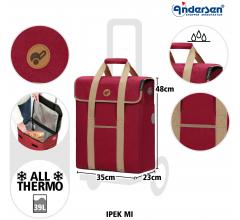 Einkaufswagen Royal Shopper Ipek Mi Rot Andersen Isoliertasche