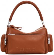 Habana Desigual Camel Umhängetasche braun