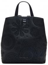 Desigual Sumy Mini schwarz Dejavu bestickt Damenrucksack Mandala