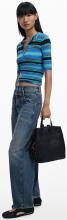 Desigual Sumy Mini schwarz Dejavu bestickt Damenrucksack Mandala
