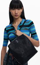 Desigual Sumy Mini schwarz Dejavu bestickt Damenrucksack Mandala