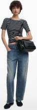schwarze Desigual Habana Crossover Bag Logo