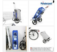 Einkaufswagen Andersen Royal Shopper Weda Blau