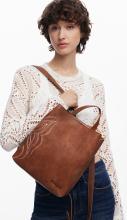 verspielter Tagesrucksack Sumy Desigual Schmetterling Goodall braun