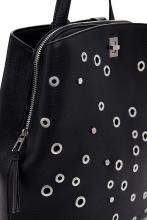 Rebel Daypack Desigual Sumy Nieten rockig schwarz