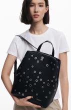 Rebel Daypack Desigual Sumy Nieten rockig schwarz