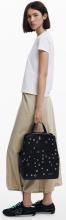 Rebel Daypack Desigual Sumy Nieten rockig schwarz