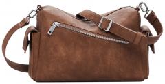 Desigual Goodall Handtasche bestickt schwarz Schmetterling Nieten Habana