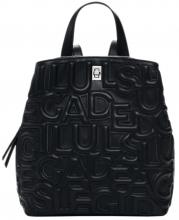Rucksack Desigual Sumy Mini schwarz Maki Buchstaben