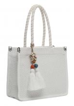 kleine Henkeltasche SURI FREY Kirsty White vegan Boho Vibes