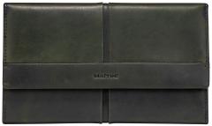 große Damengeldtasche dunkelgrün Vintage Maitre Birkenfeld Diedburg