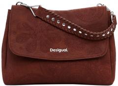 Desigual Handtasche Dejavu Posadas Stickerei Rucksack camel