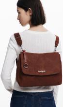 Desigual Handtasche Dejavu Posadas Stickerei Rucksack camel