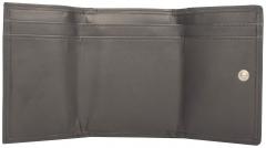 Unisex Geldtasche schwarz Leder Maitre F3 Guntram