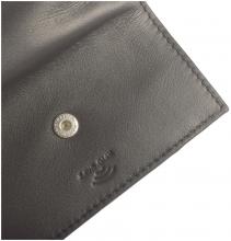 Unisex Geldtasche schwarz Leder Maitre F3 Guntram