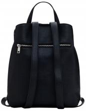 frecher Backpack Desigual Nieten Mickey Rock schwarz