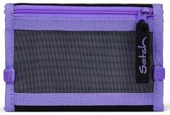 Jugendbörse Satch Purple Phantom schwarz Nylon Schülerausweis