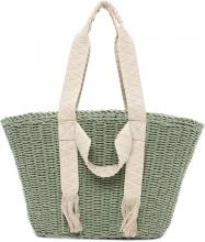Suri Frey Korbtasche Jemmy Pistachio Papier vegan