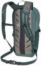 grüner Multisportrucksack Jack Wolfskin Cyrox Shape 15 Liter Jade Raincover