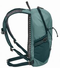grüner Multisportrucksack Jack Wolfskin Cyrox Shape 15 Liter Jade Raincover