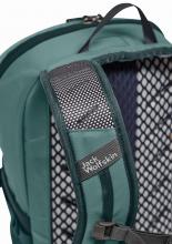 grüner Multisportrucksack Jack Wolfskin Cyrox Shape 15 Liter Jade Raincover