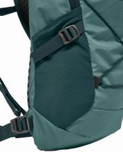 grüner Multisportrucksack Jack Wolfskin Cyrox Shape 15 Liter Jade Raincover