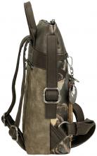 Anekke Cityrucksack dunkelbunt Real Manifesto bestickt