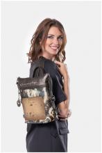Anekke Cityrucksack dunkelbunt Real Manifesto bestickt