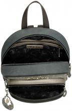 Cityrucksack Anekke Real Stickerei beige taupe Glitzer Nieten