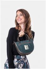 Anekke Damenhandtasche Ziernieten dunkelbunt Real Manifesto