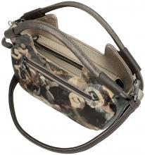 Anekke Real raffinierte Kurzgrifftasche beige bunt Glitzersteine