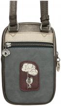 Smartphonetasche Crossbody Anekke Real Glitzer taupe