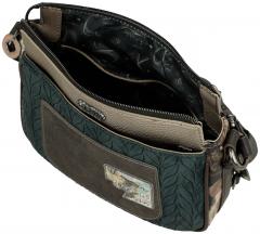 Crossovertasche bestickt Anekke Real Glitzer beige Träume