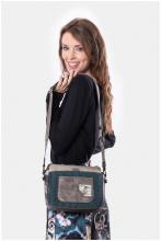 Crossovertasche bestickt Anekke Real Glitzer beige Träume