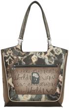 Anekke Real Damenshopper mit Print Brauntöne Harmonie