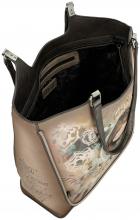 Anekke Real Damenshopper mit Print Brauntöne Harmonie