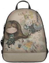 Cityrucksack Real Anekke Diebstahlsicheres Hauptfach Buntes Design
