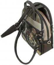Cityrucksack Real Anekke Diebstahlsicheres Hauptfach Buntes Design