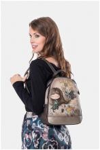 Cityrucksack Real Anekke Diebstahlsicheres Hauptfach Buntes Design