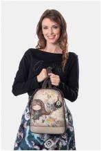 Cityrucksack Real Anekke Diebstahlsicheres Hauptfach Buntes Design