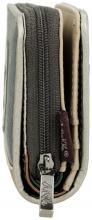 klappbare Geldtasche Anekke beige Glitzersteine Real herbstlich