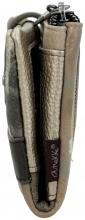 Anekke flexible Longbörse beige Glitzer herbstlich Metallic