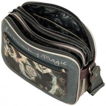 dreigeteilte Camerabag beige Stickerei Glitzer Anekke Real