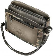 Anekke Crossbody Bag Real beige taupe Stickerei Glitzer