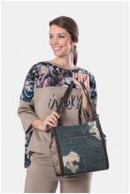 Anekke Schultertasche Real Beige Totebag
